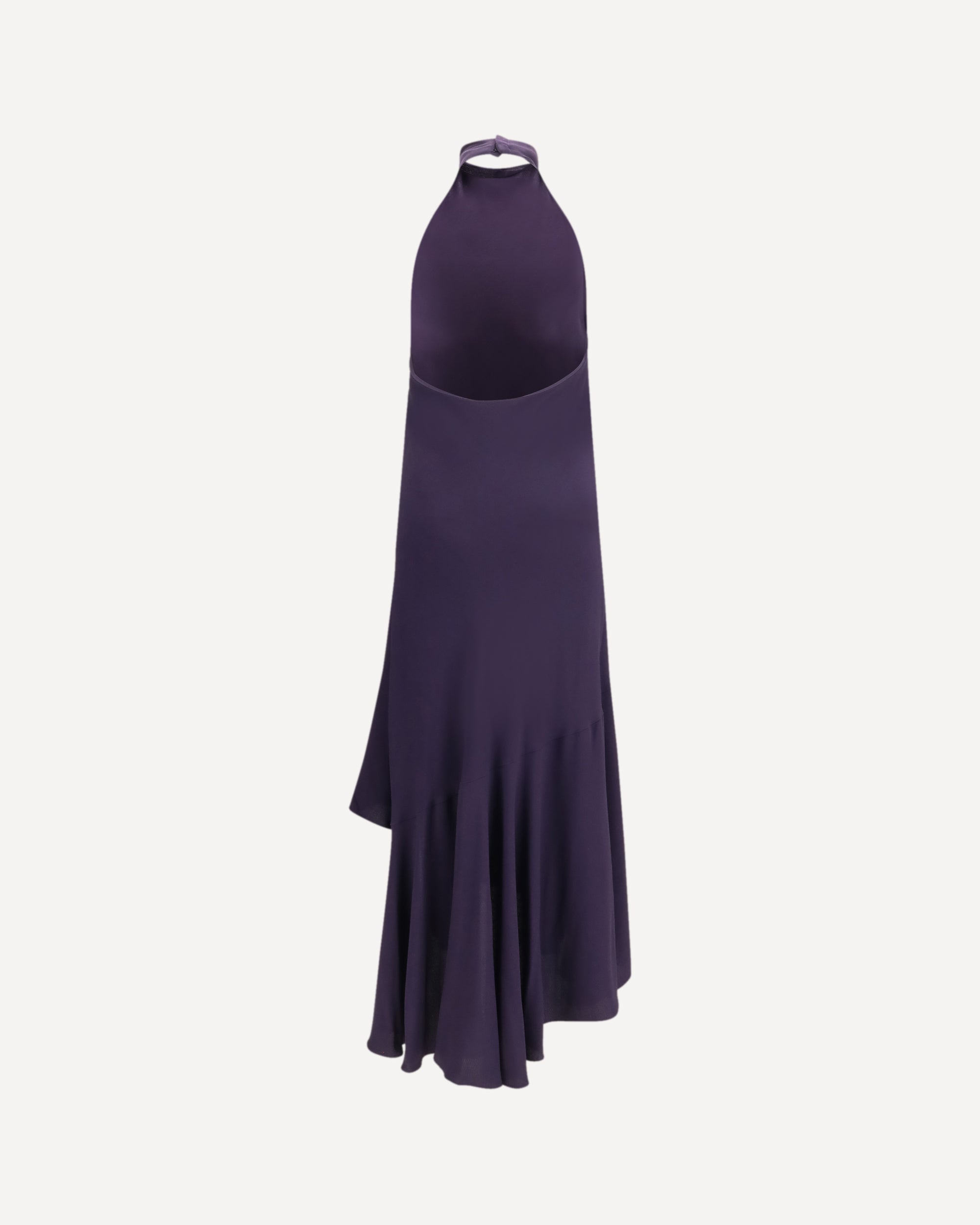 Asym long viscose Dress